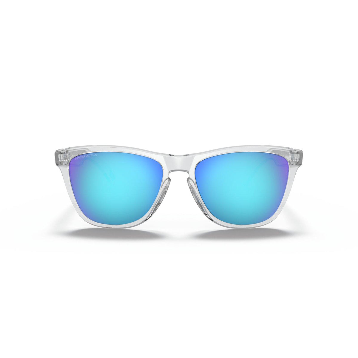 Oakley Frogskins (Low Bridge Fit) Sunglasses - Crystal Clear/Prizm Sapphire