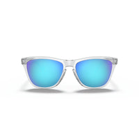 Oakley Frogskins (Low Bridge Fit) Sunglasses - Crystal Clear/Prizm Sapphire
