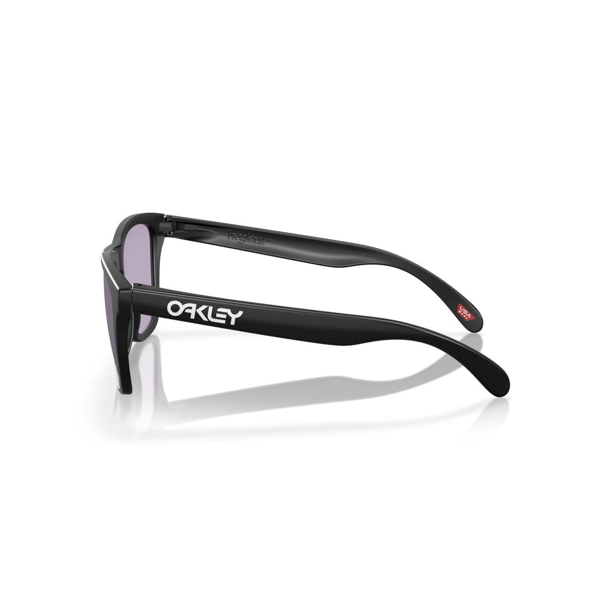 Oakley Frogskins (Low Bridge Fit) Sunglasses - Matte Black/Prizm Slate