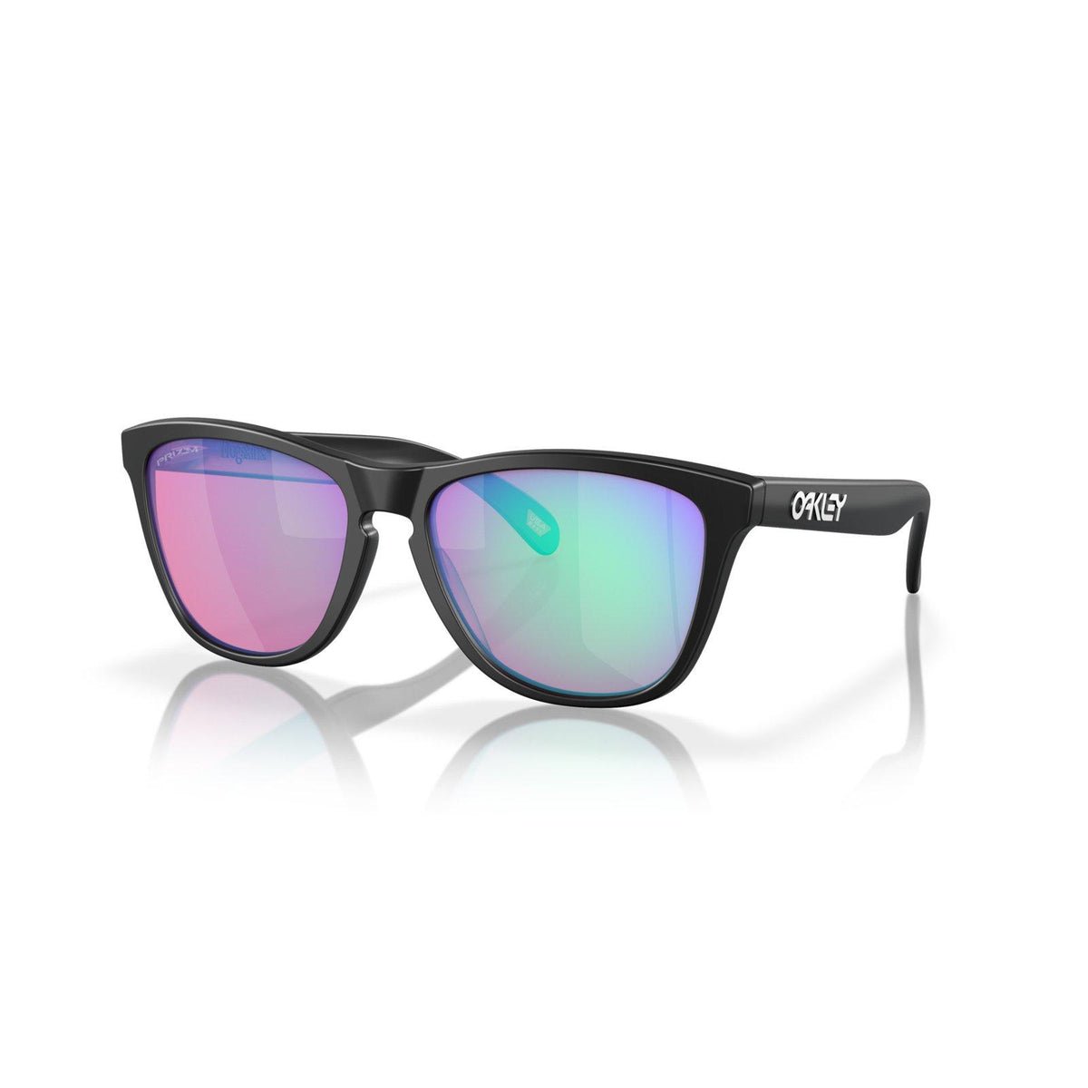 Oakley Frogskins (Low Bridge Fit) Sunglasses - Matte Black/Prizm Golf