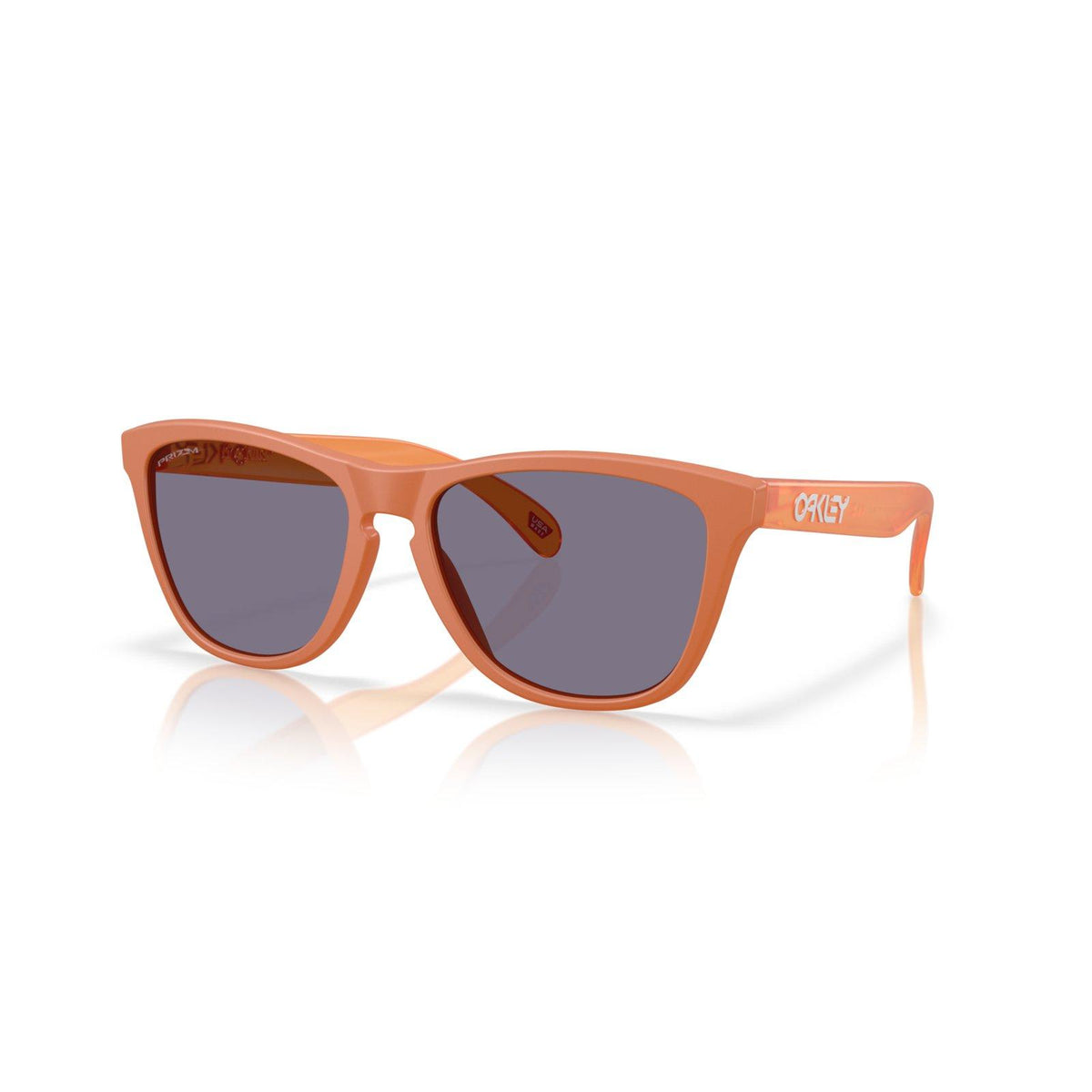 Oakley Frogskins (Low Bridge Fit) Sunglasses - Matte Ginger/Prizm Grey
