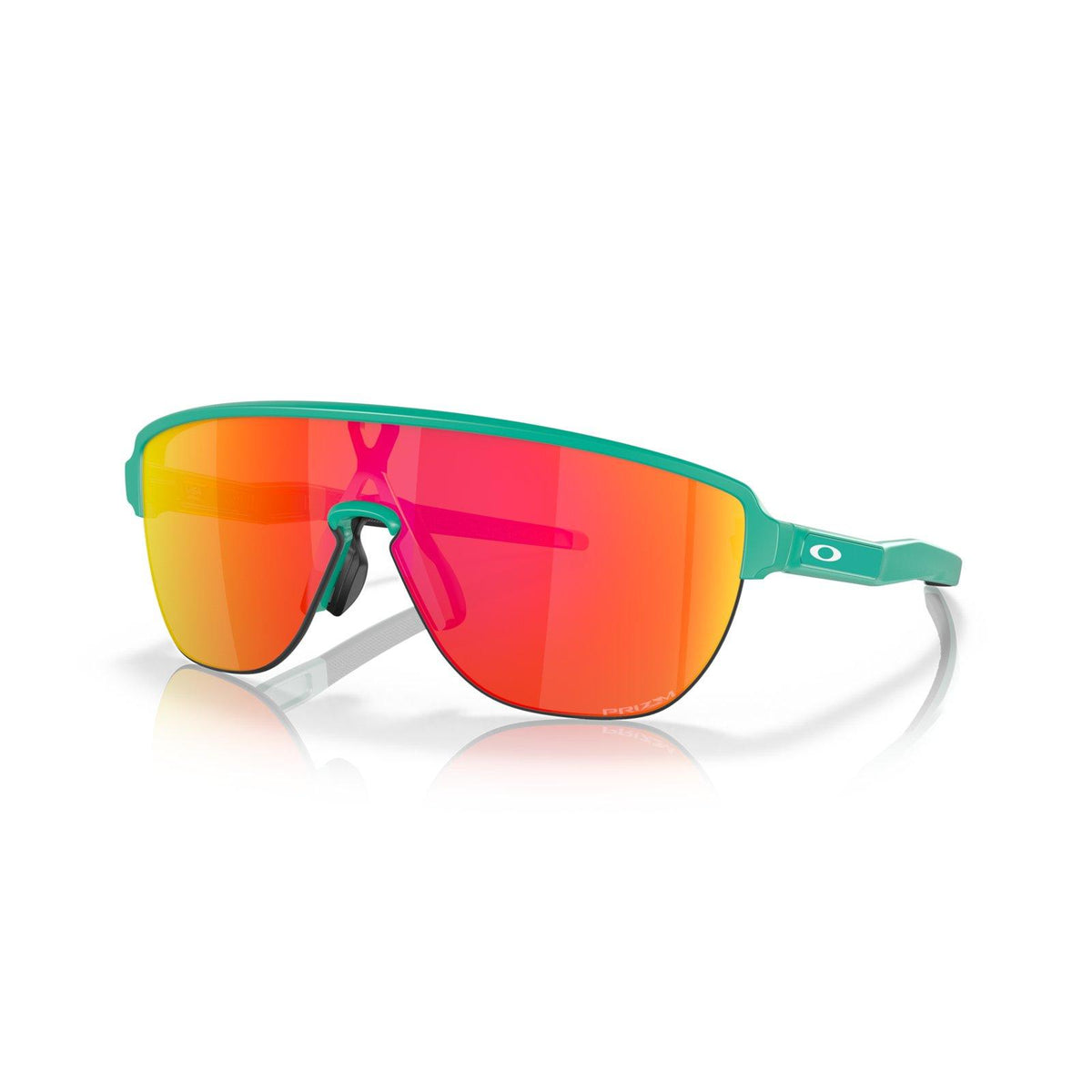 Oakley Corridor (Low Bridge Fit) Sunglasses - Matte Celeste/Prizm Ruby