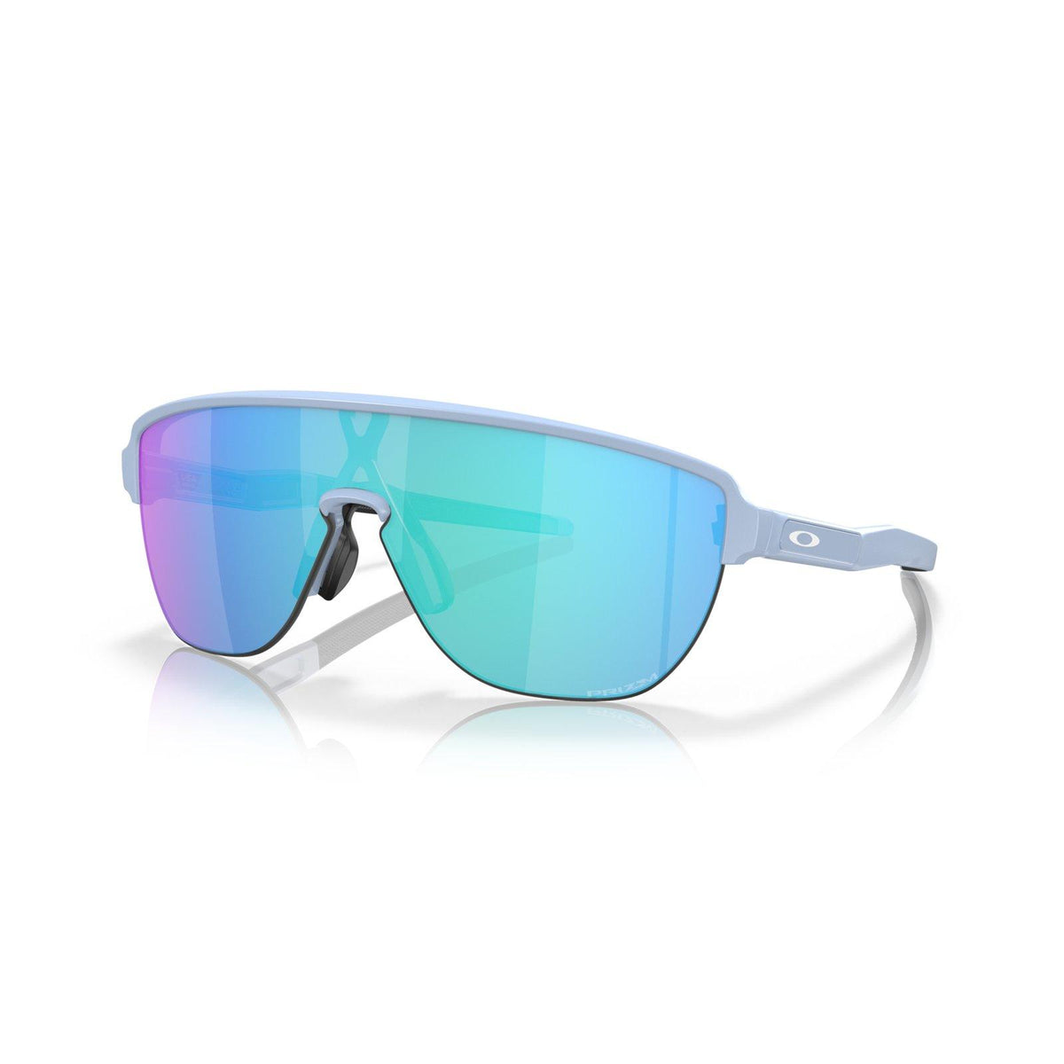 Oakley Corridor (Low Bridge Fit) Sunglasses - Matte Stonewash/Prizm Sapphire