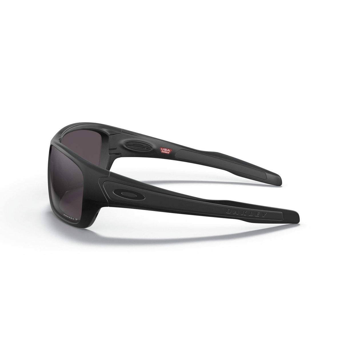 Oakley Turbine Sunglasses - Matte Black/Prizm Grey Polarized
