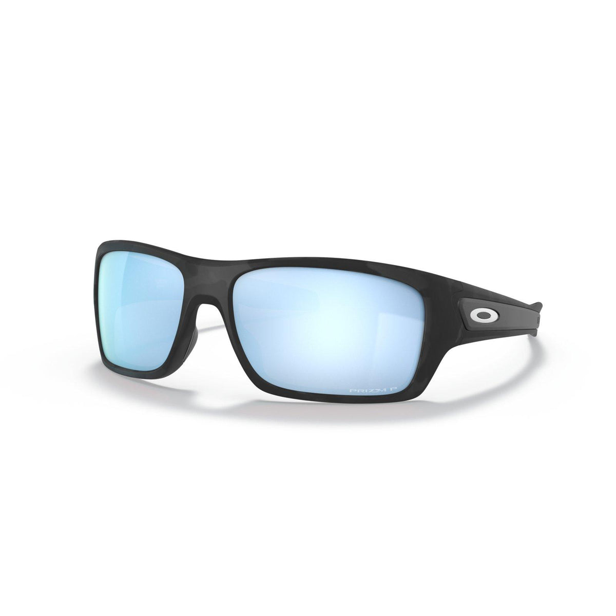 Oakley Turbine Sunglasses - Matte Black Camo/Prizm Deep Water Polarized