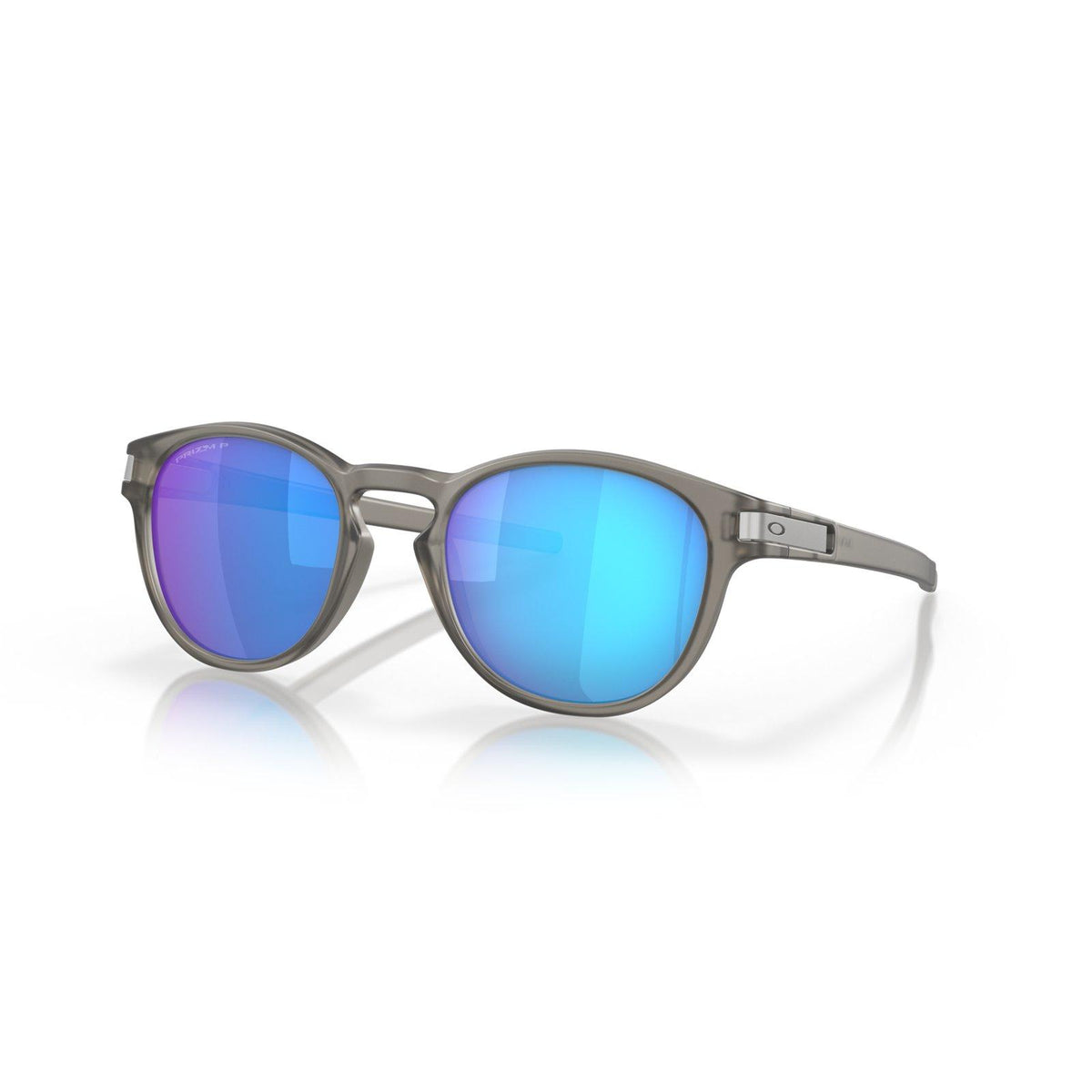 Oakley Latch Sunglasses - Matte Grey Ink/Prizm Sapphire Polarized