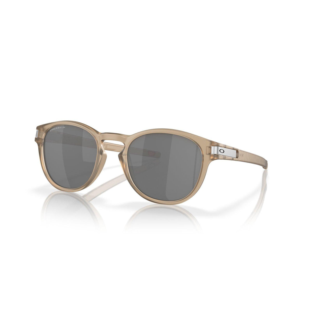 Oakley Latch Sunglasses - Matte Sepia/Prizm Black Polarized