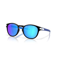Oakley Latch Sunglasses - Matte Black/Prizm Sapphire