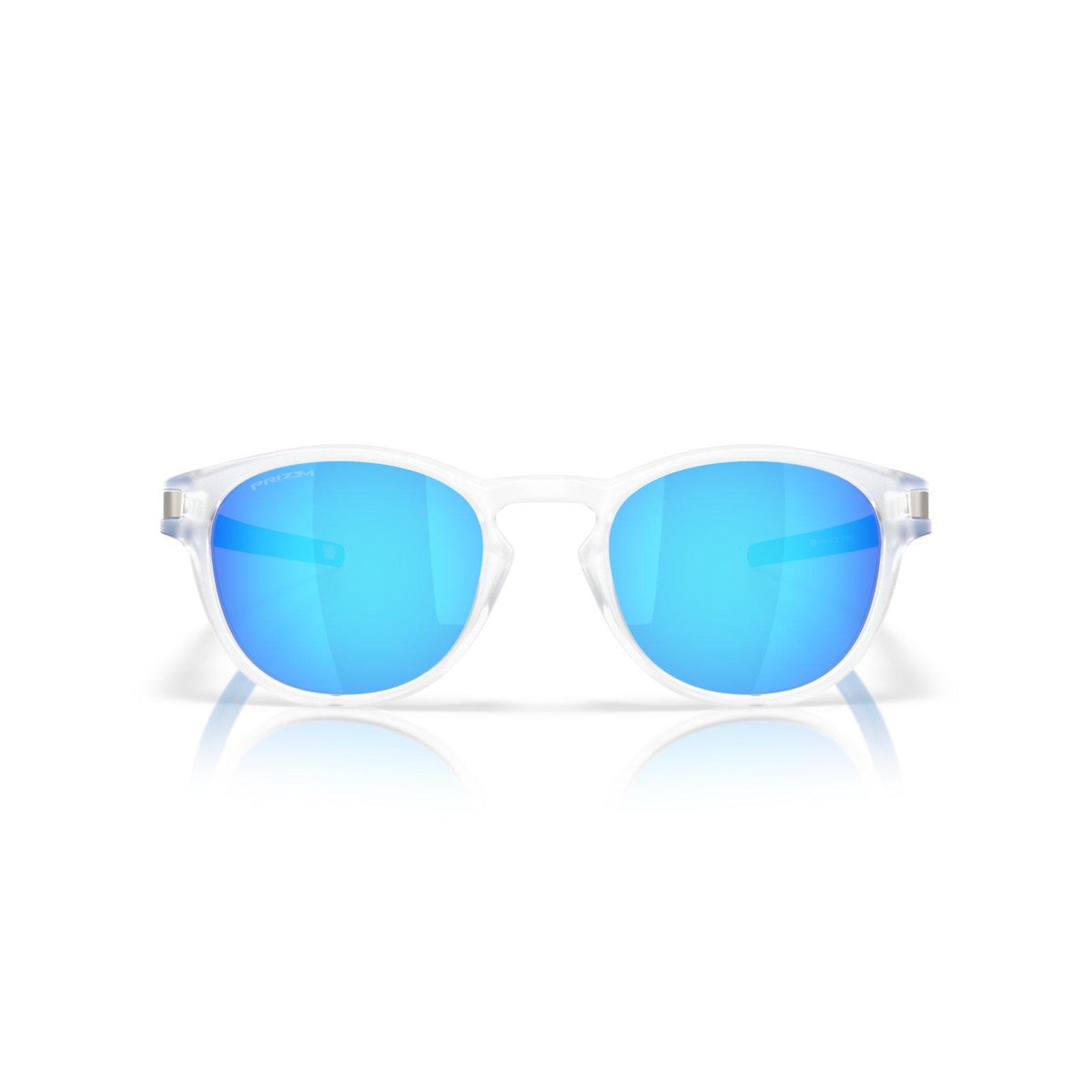 Oakley Latch Sunglasses - Matte Clear/Prizm Sapphire