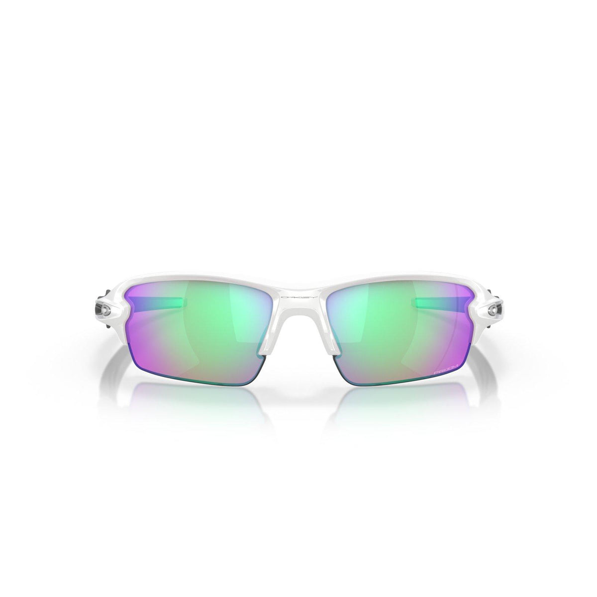 Oakley Flak 2.0 (Low Bridge Fit) Sunglasses - Polished White/Prizm Golf