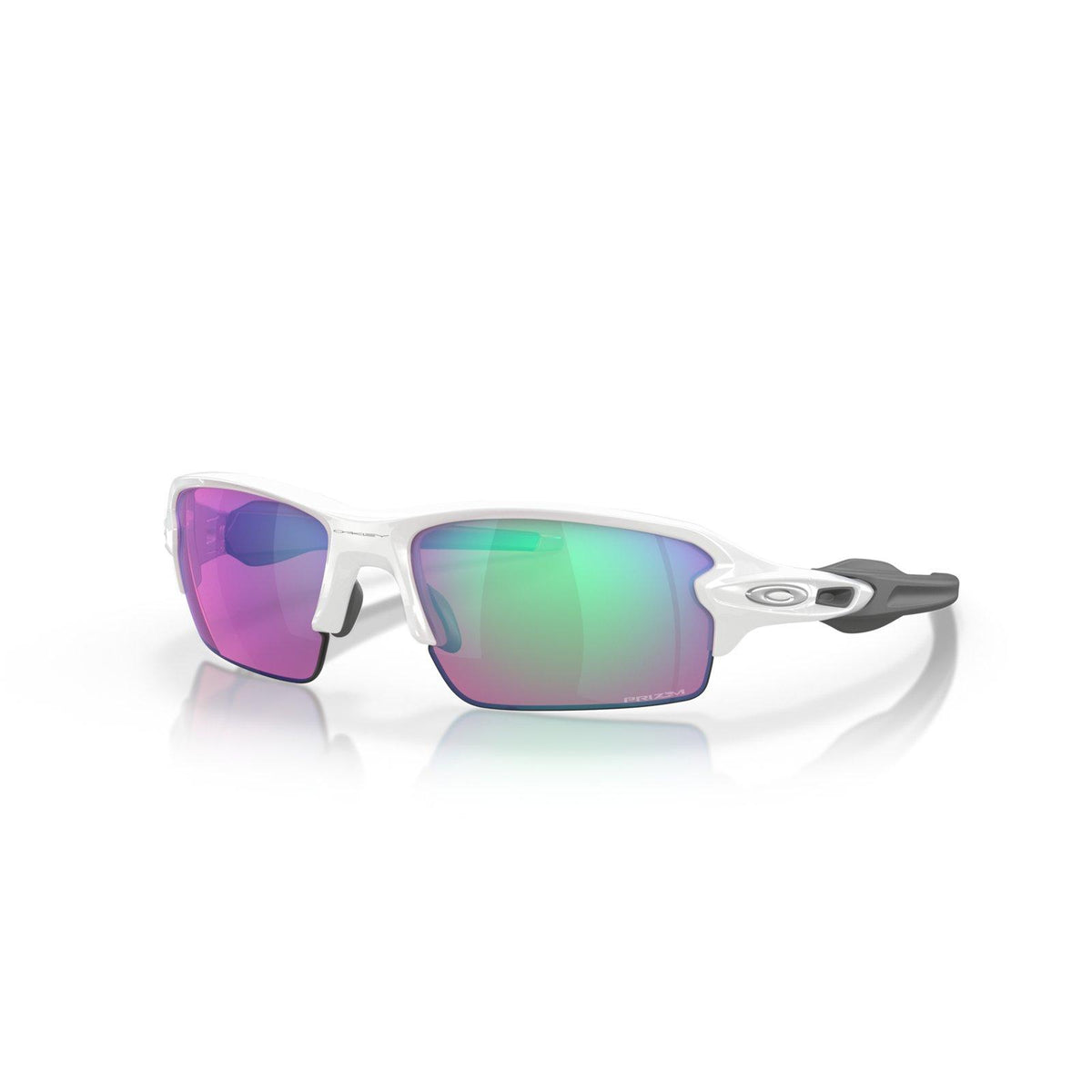 Oakley Flak 2.0 (Low Bridge Fit) Sunglasses - Polished White/Prizm Golf