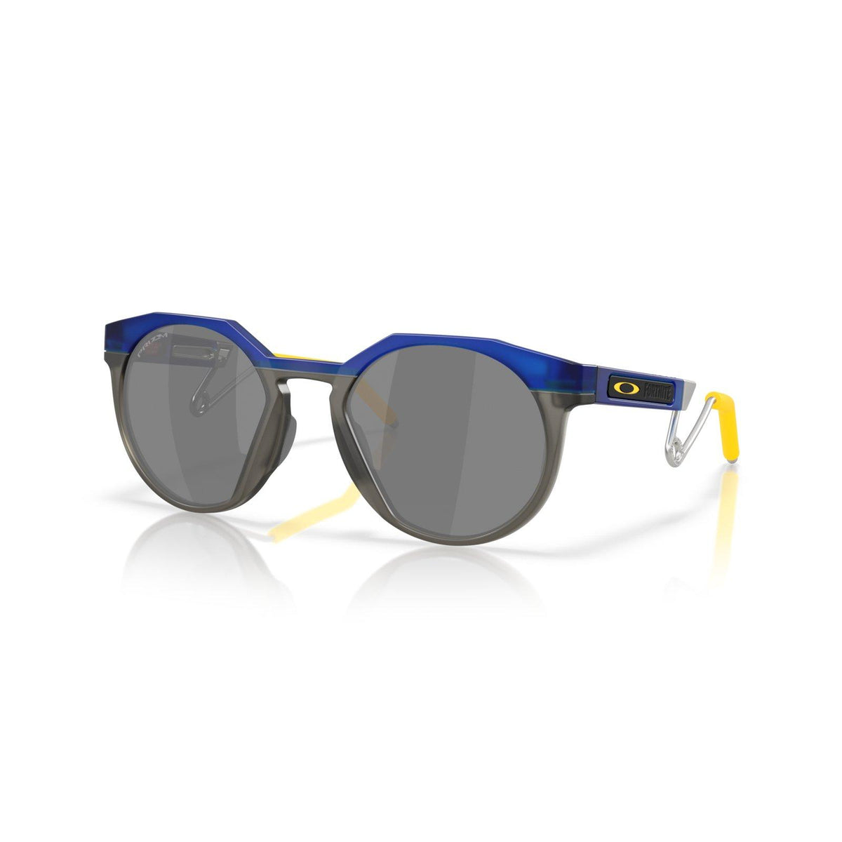 Oakley HSTN Metal Sunglasses - Transparent Crystal Blue/Prizm Black