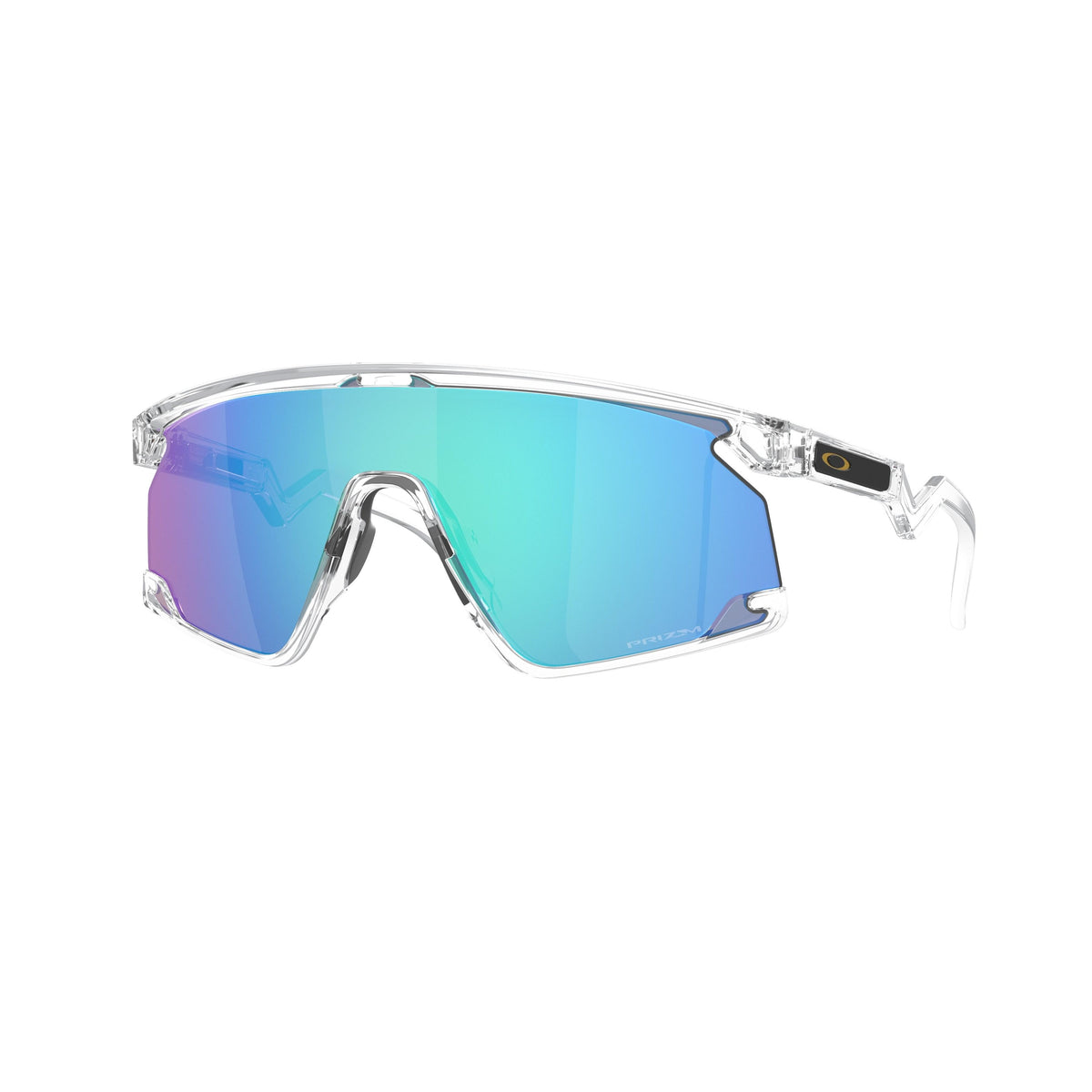 Oakley BXTR Sunglasses - Clear/Prizm Sapphire