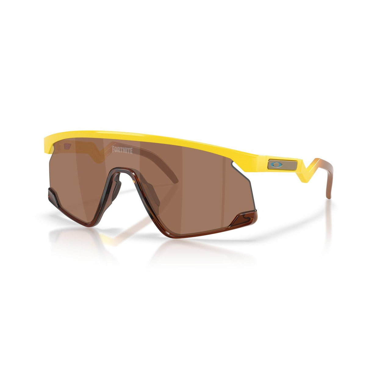 Oakley BXTR Sunglasses - Yellow/Prizm Tungsten