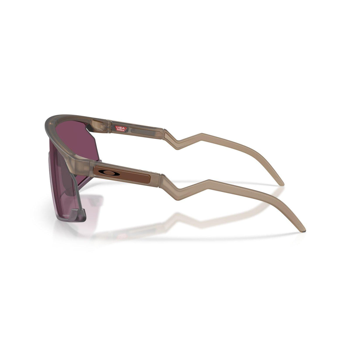 Oakley BXTR Sunglasses - Matte Brown Smoke/Prizm Road Black