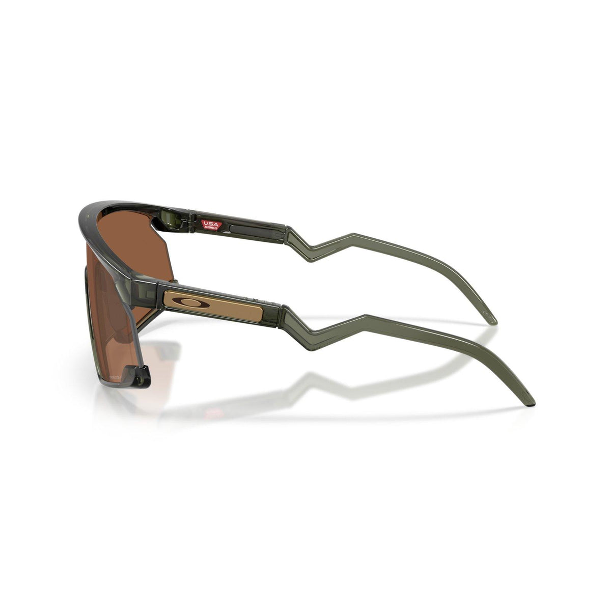 Oakley BXTR Sunglasses - Olive Ink/Prizm Tungsten