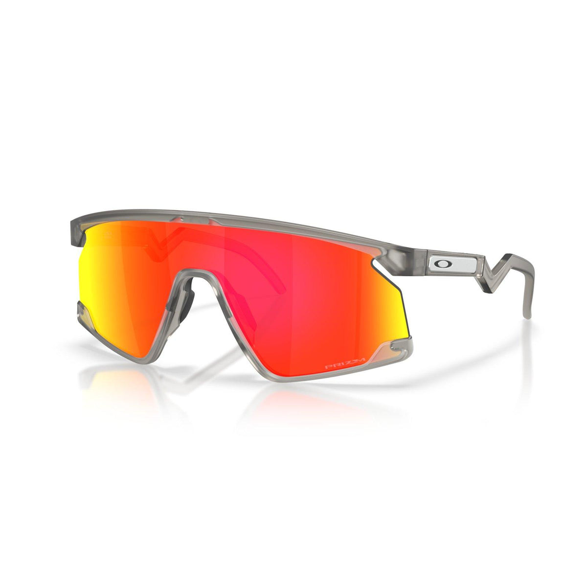 Oakley BXTR Sunglasses - Matte Grey Ink/Prizm Ruby