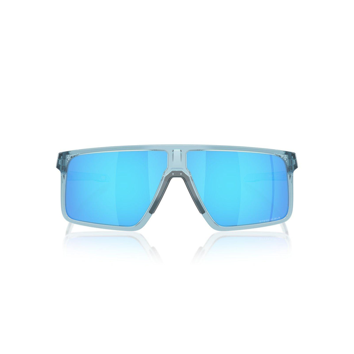 Oakley Helux Sunglasses - Transparent Stonewash/Prizm Sapphire