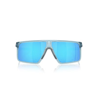 Oakley Helux Sunglasses - Transparent Stonewash/Prizm Sapphire