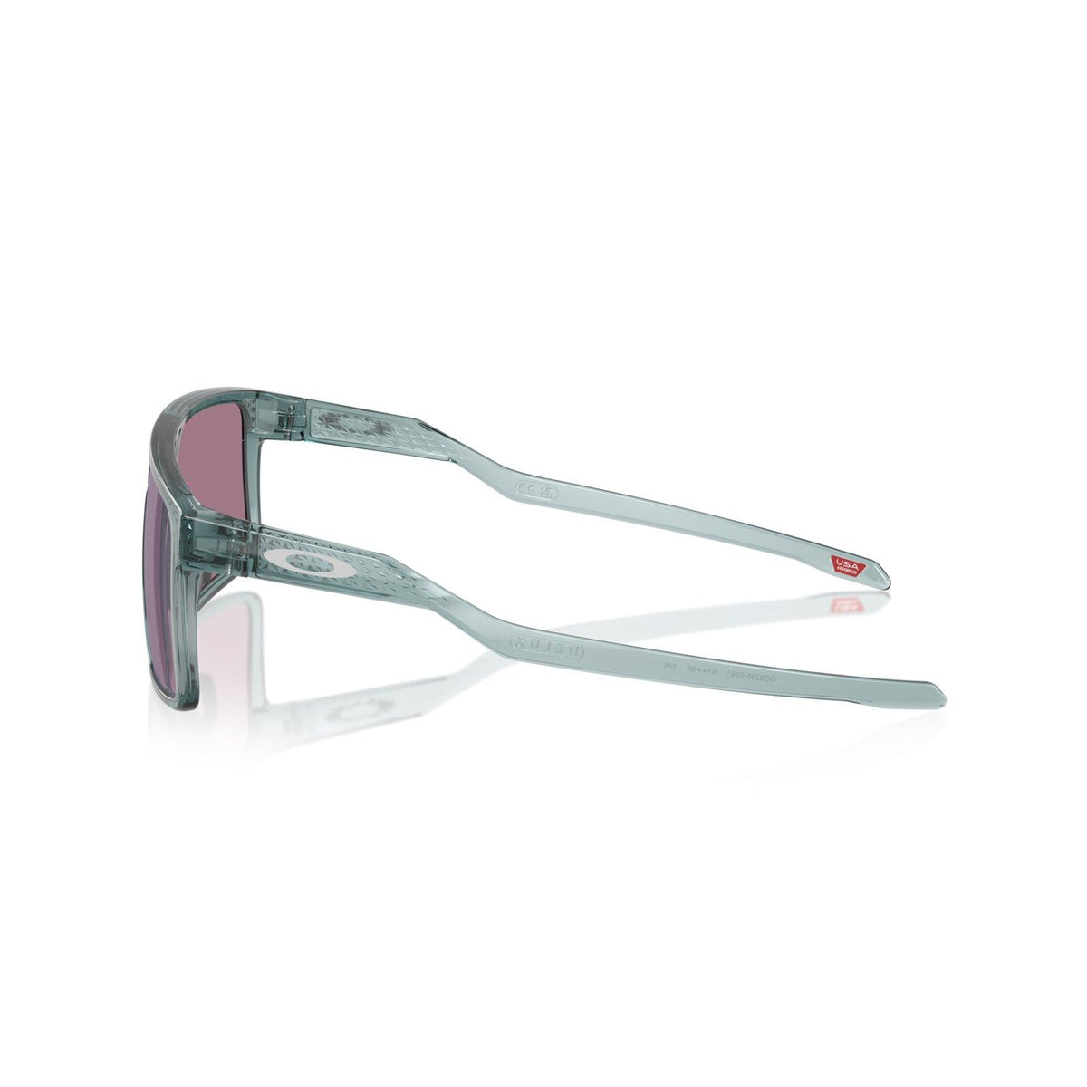 Oakley Helux Sunglasses - Crystal Black/Prizm Jade