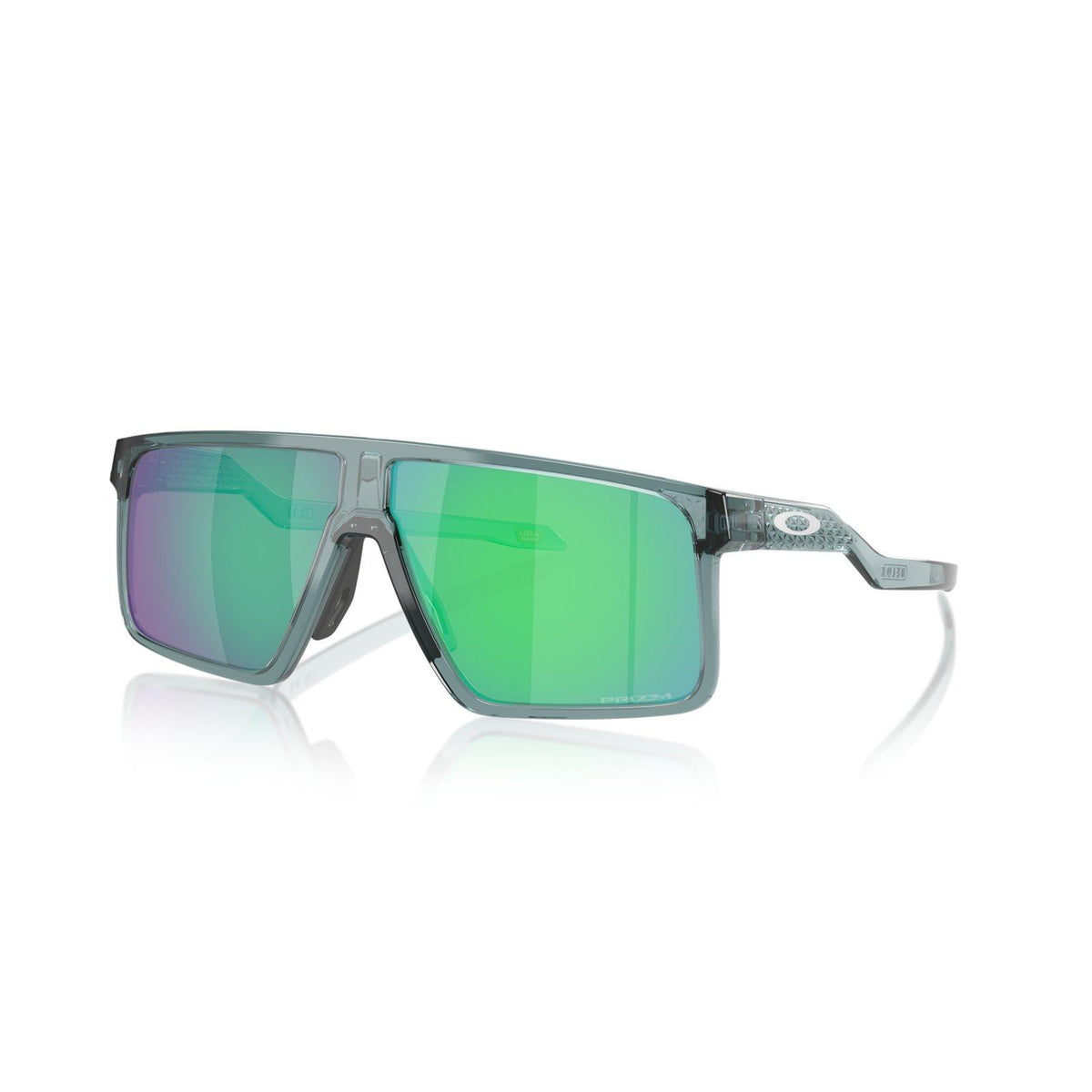 Oakley Helux Sunglasses - Crystal Black/Prizm Jade