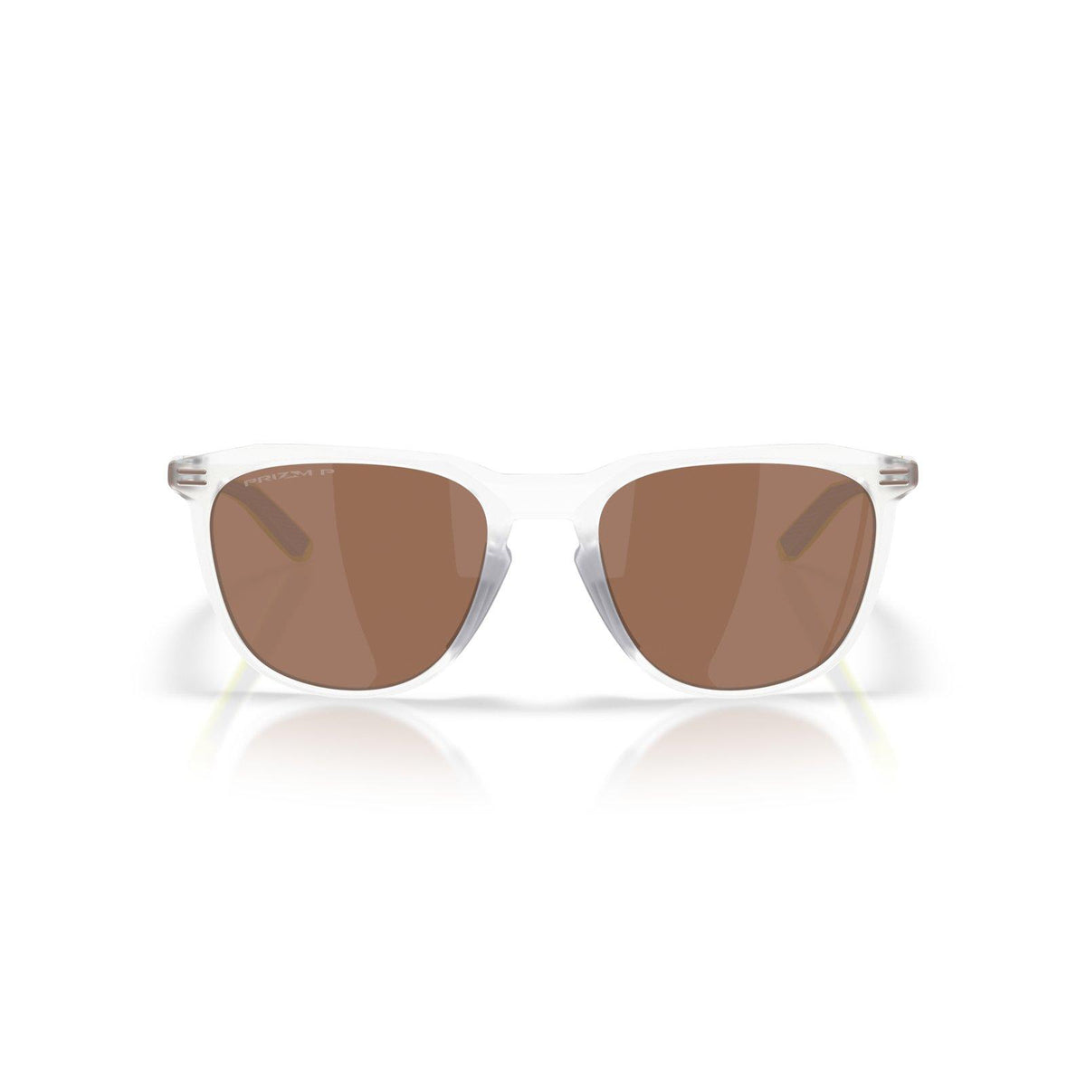 Oakley Thurso (Low Bridge Fit) Sunglasses - Matte Clear/Prizm Tungsten Polarized