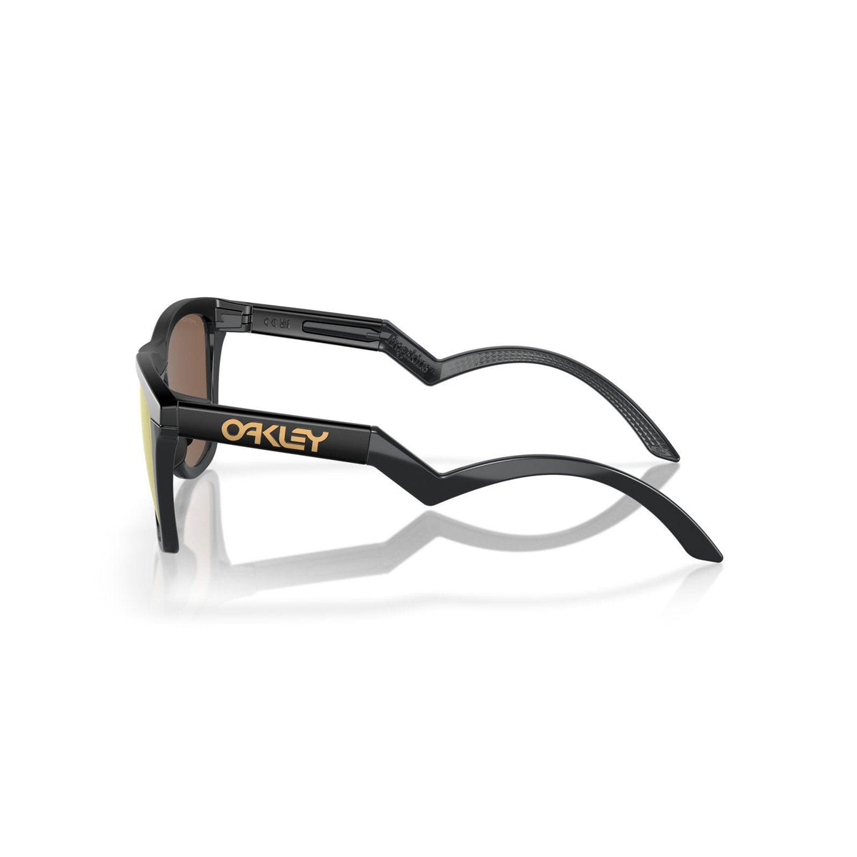 Oakley Frogskins Hybrid Sunglasses - Matte Black/Prizm 24K Polarized