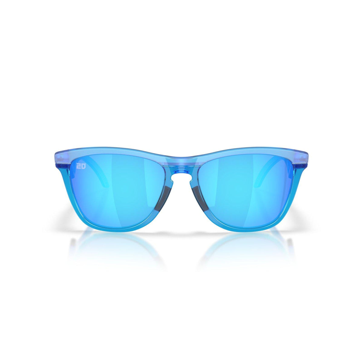 Oakley Frogskins Hybrid Sunglasses - Matte Acid Blue/Prizm Sapphire