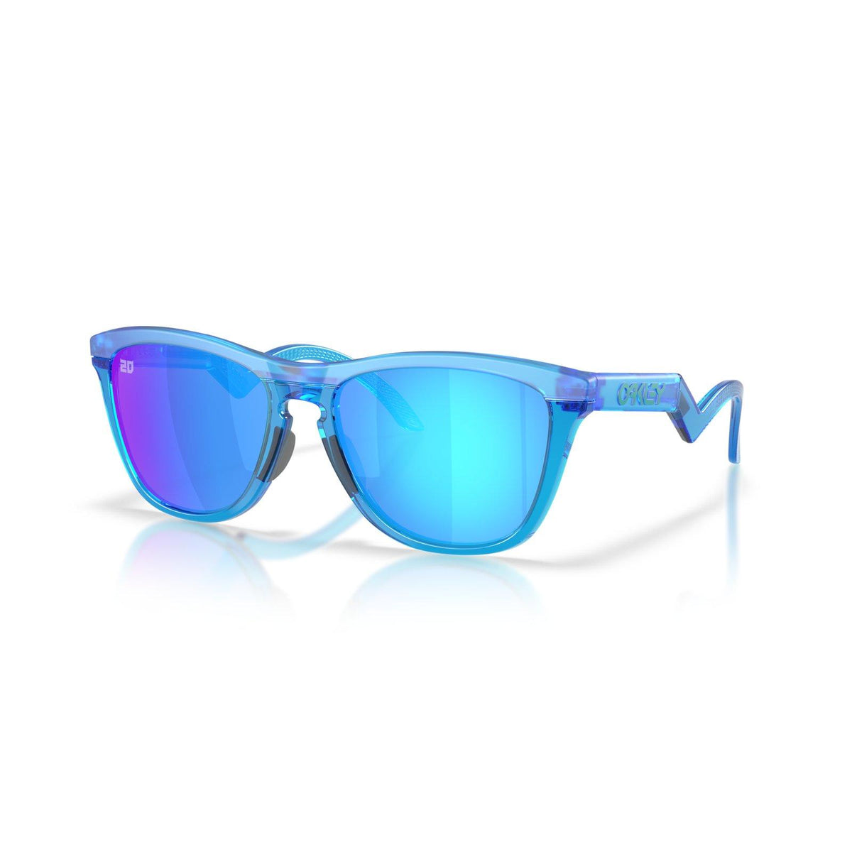 Oakley Frogskins Hybrid Sunglasses - Matte Acid Blue/Prizm Sapphire