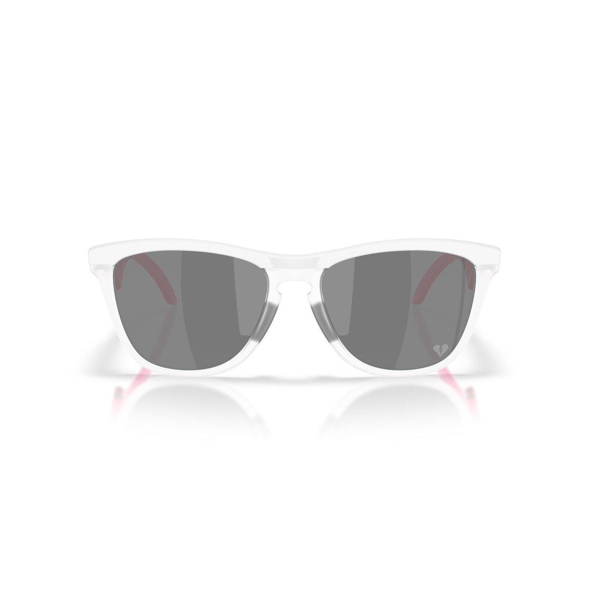 Oakley Frogskins Hybrid Sunglasses - Matte White/Prizm Black