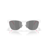 Oakley Frogskins Hybrid Sunglasses - Matte White/Prizm Black