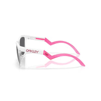 Oakley Frogskins Hybrid Sunglasses - Matte White/Prizm Black