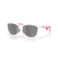 Oakley Frogskins Hybrid Sunglasses - Matte White/Prizm Black