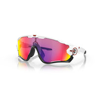 Oakley Jawbreaker Sunglasses - Polished White/Prizm Road