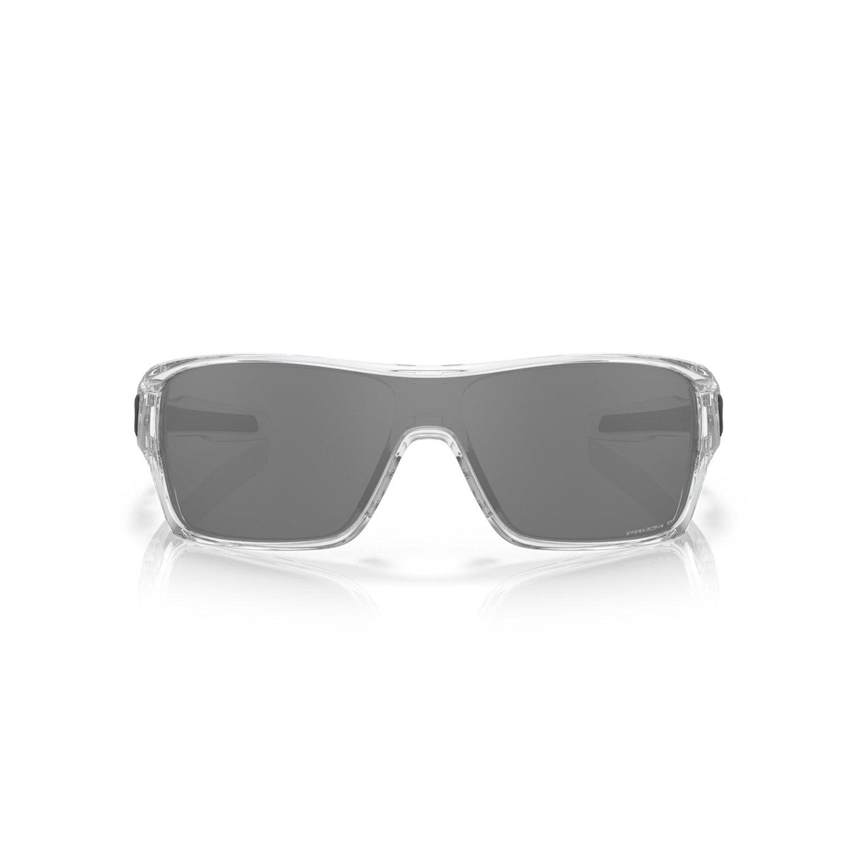 Oakley Turbine Rotor Sunglasses - Polished Clear/Prizm Black Polarized