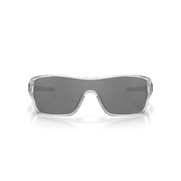 Oakley Turbine Rotor Sunglasses - Polished Clear/Prizm Black Polarized