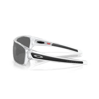 Oakley Turbine Rotor Sunglasses - Polished Clear/Prizm Black Polarized