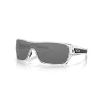 Oakley Turbine Rotor Sunglasses - Polished Clear/Prizm Black Polarized