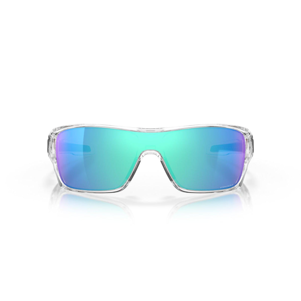 Oakley Turbine Rotor Sunglasses - Polished Clear/Prizm Sapphire
