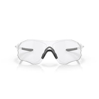 Oakley EVZero Path (Low Bridge Fit) Sunglasses - Matte White/Clear to Black Iridium Photochromic