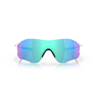 Oakley EVZero Path (Low Bridge Fit) Sunglasses - Polished White/Prizm Sapphire