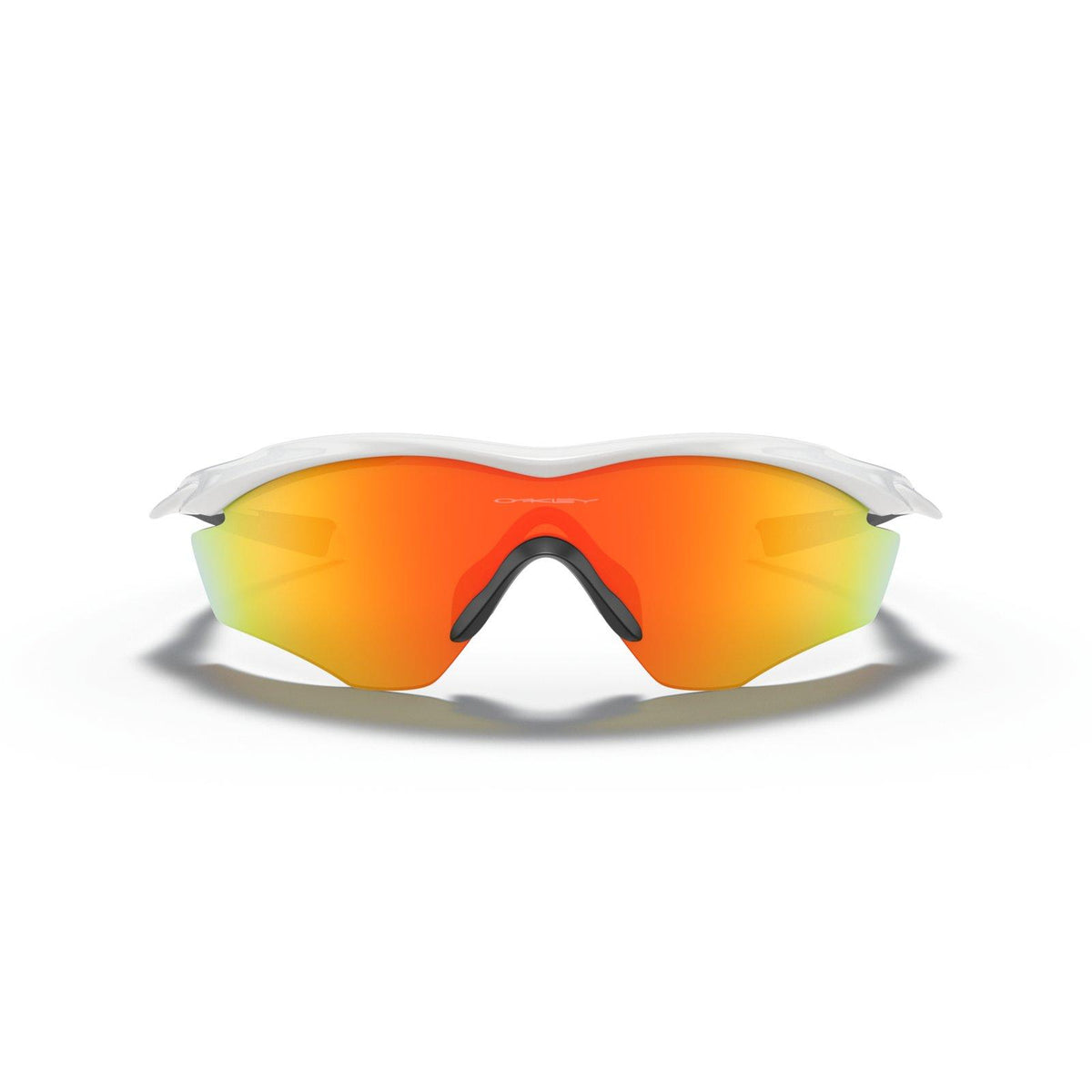 Oakley M2 Frame XL Sunglasses - Polished White/Fire Iridium