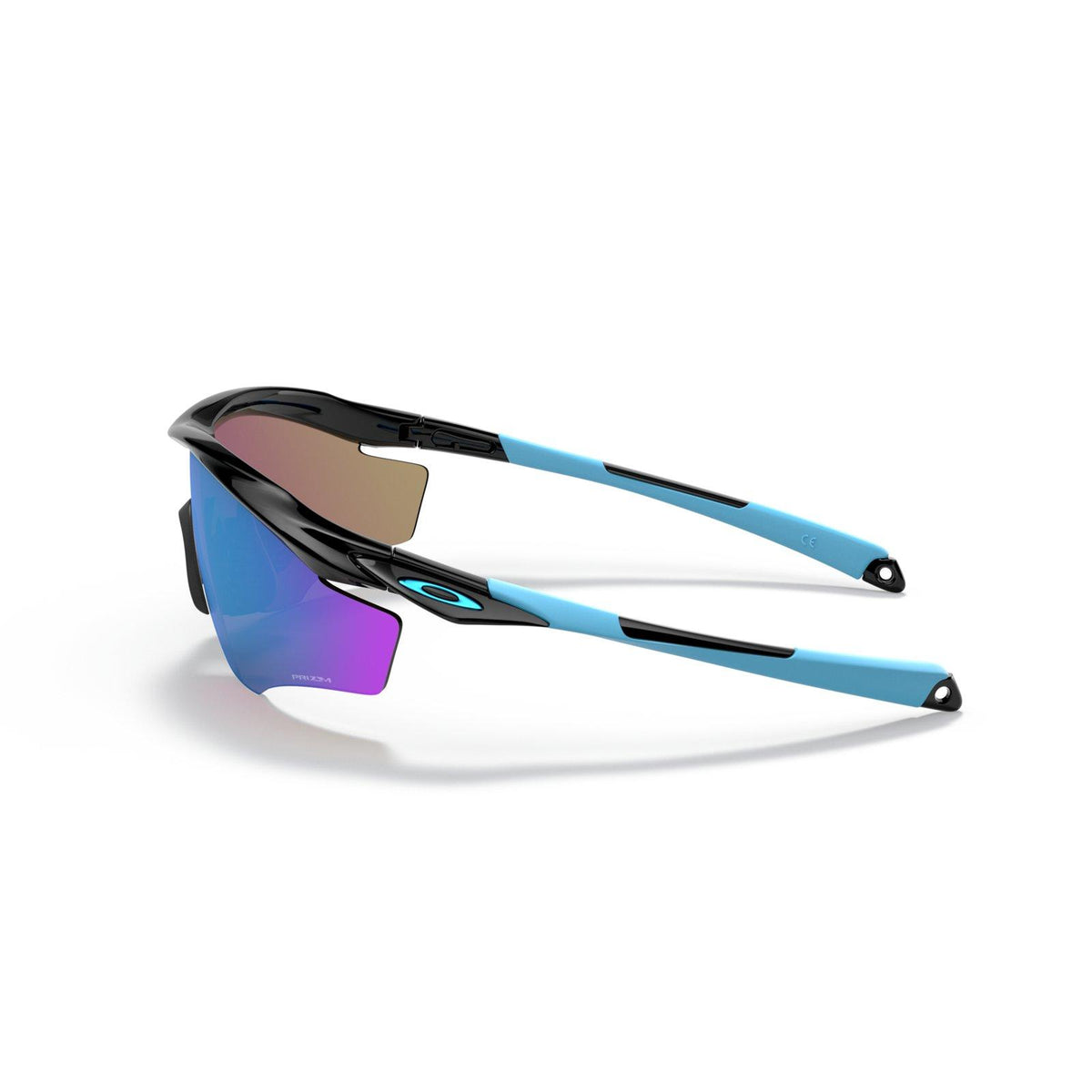 Oakley M2 Frame XL Sunglasses - Polished Black/Prizm Sapphire