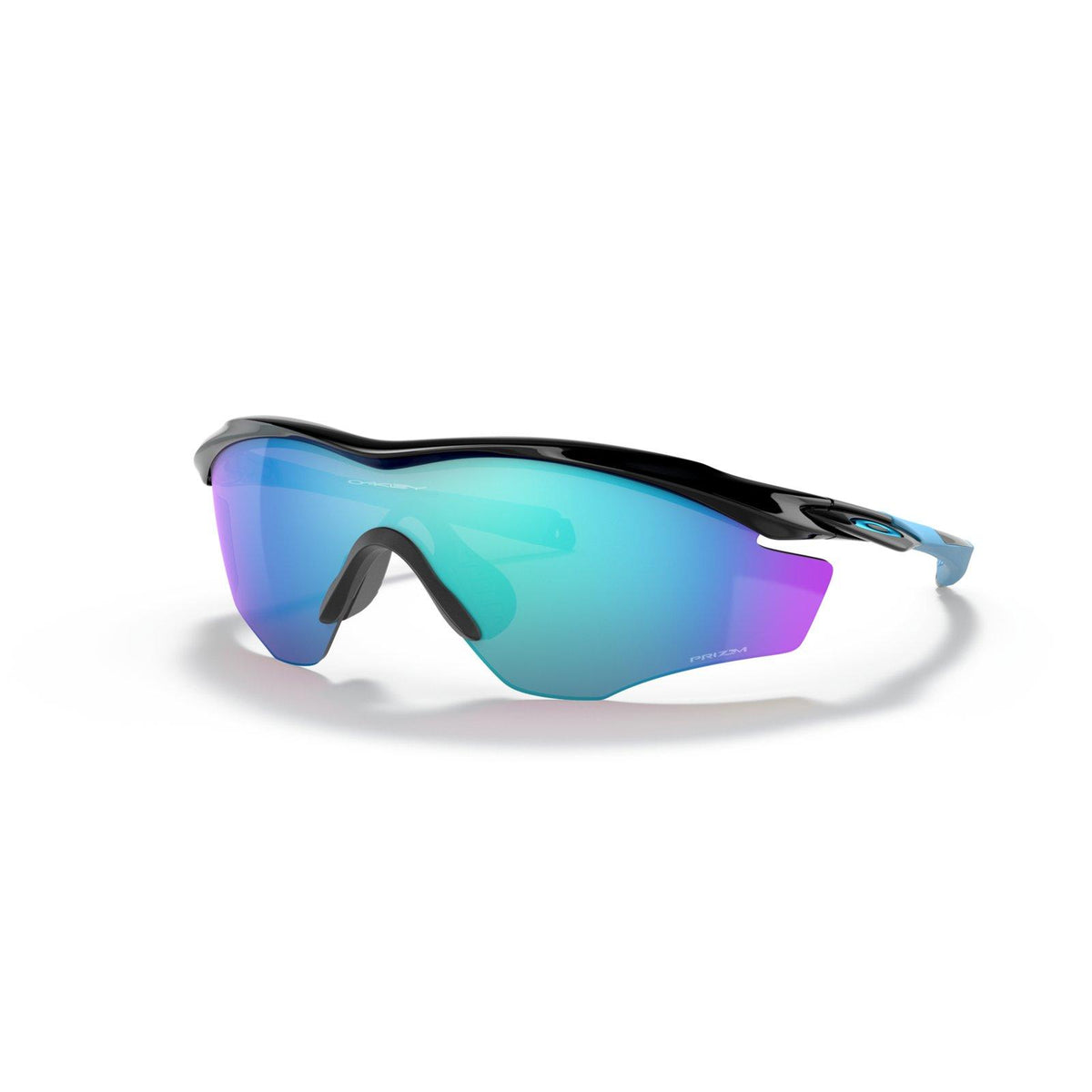 Oakley M2 Frame XL Sunglasses - Polished Black/Prizm Sapphire