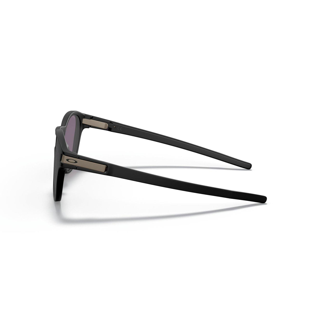 Oakley Latch (Low Bridge Fit) Sunglasses - Matte Black/Prizm Grey