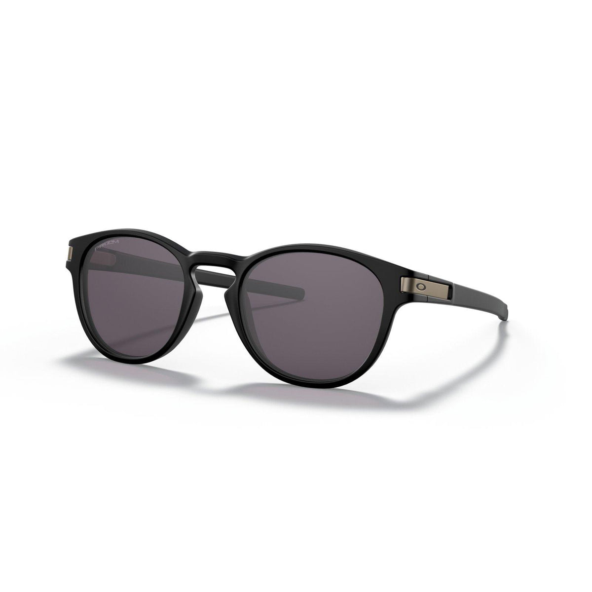 Oakley Latch (Low Bridge Fit) Sunglasses - Matte Black/Prizm Grey