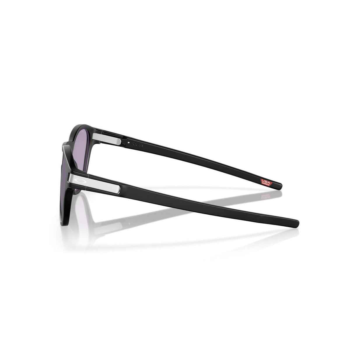 Oakley Latch (Low Bridge Fit) Sunglasses - Matte Black/Prizm Slate