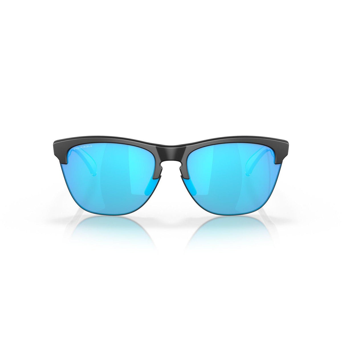 Oakley Frogskins Lite Sunglasses - Matte Black/Prizm Sapphire