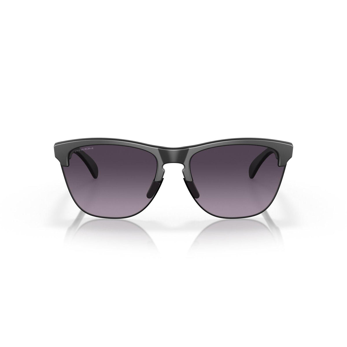 Oakley Frogskins Lite Sunglasses - Matte Black/Prizm Grey Gradient