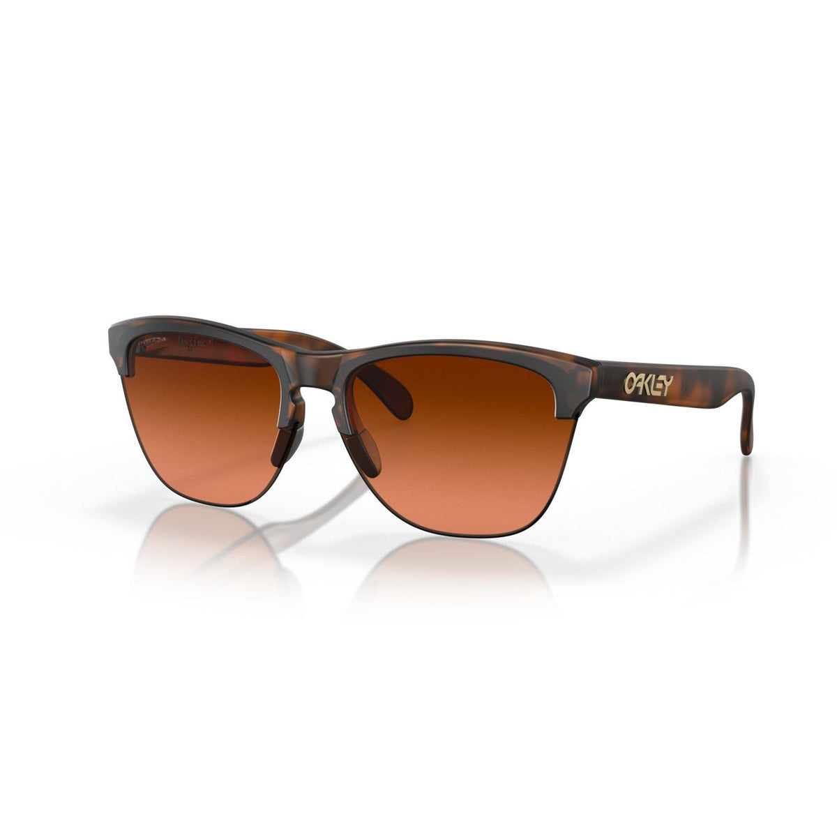 Oakley Frogskins Lite Sunglasses - Matte Brown Tortoise/Prizm Bronze Gradient